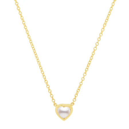 Precious Heart-Shaped October Birthstone Necklace