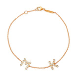 (2 Initials) DSJ's Signature Meaningful Multi Birthstone & Initial Bracelet - Dana Seng Jewelry Collection