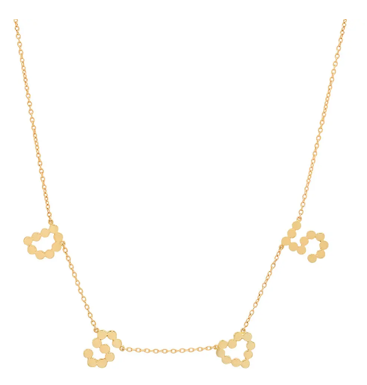 DSJ's Signature Meaningful Multi Gold Initial Necklace