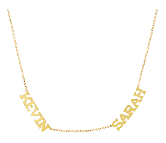 "Add-On" New Precious Name (s) To An Existing Dana Seng Name Necklace