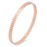 Golden Almond Eternity Bangle Bracelet