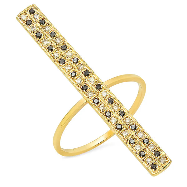 California King Snake Diamond Ring