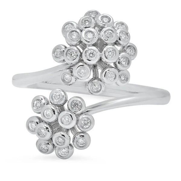 Flower Bouquet Diamond Ring - Dana Seng Jewelry Collection
