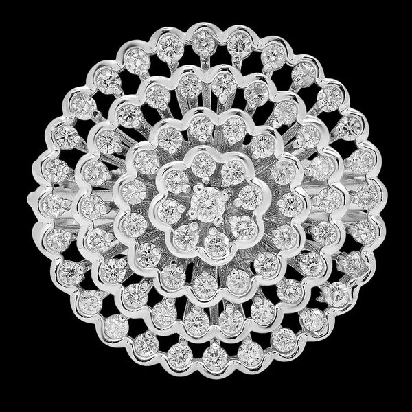 Blossom Floral Diamond Ring - Dana Seng Jewelry Collection