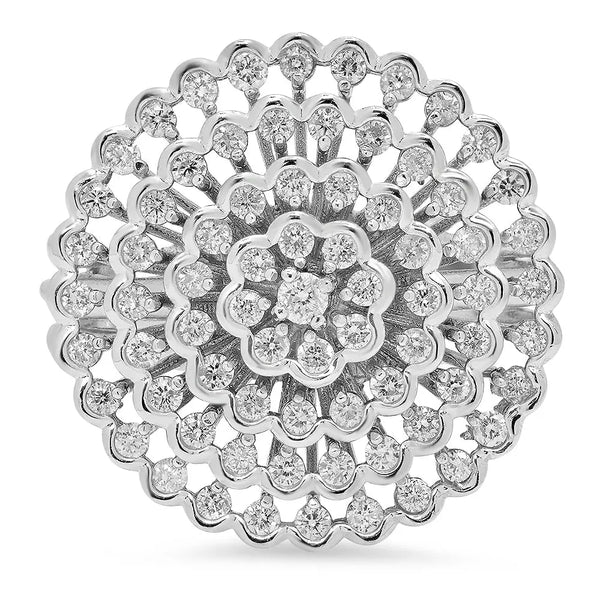 Blossom Floral Diamond Ring - Dana Seng Jewelry Collection