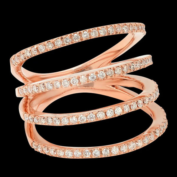 Multi-Circle Diamond Ring - Dana Seng Jewelry Collection