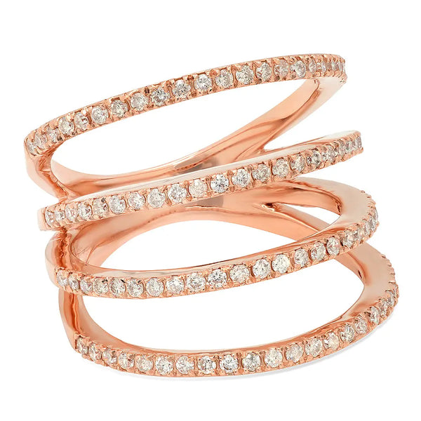 Multi-Circle Diamond Ring - Dana Seng Jewelry Collection