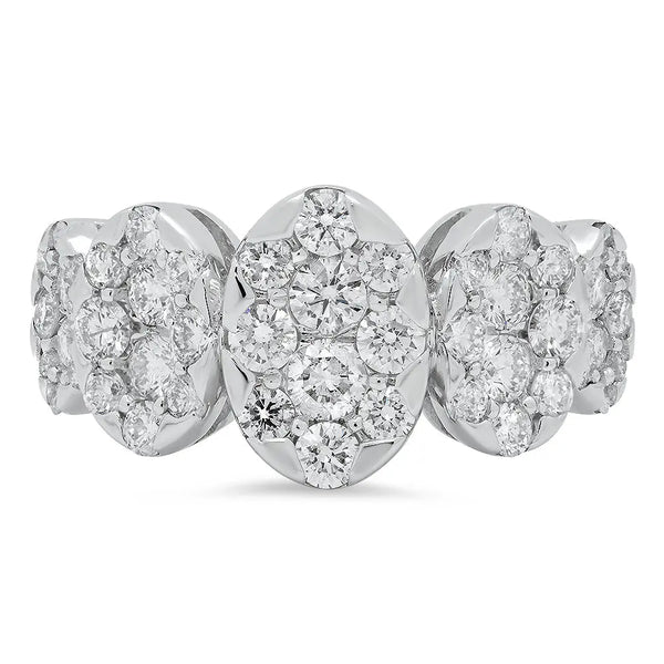 Ovals Diamond Ring - Dana Seng Jewelry Collection