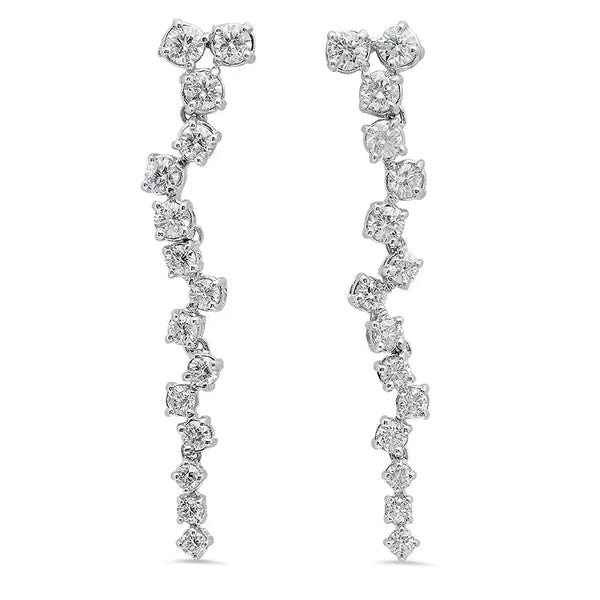 Everlasting Soulmates Diamond Earrings - Dana Seng Jewelry Collection