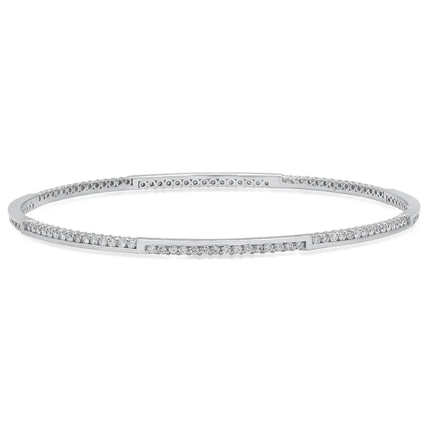 Forever Classic Stackable Diamond Bangle - Dana Seng Jewelry Collection