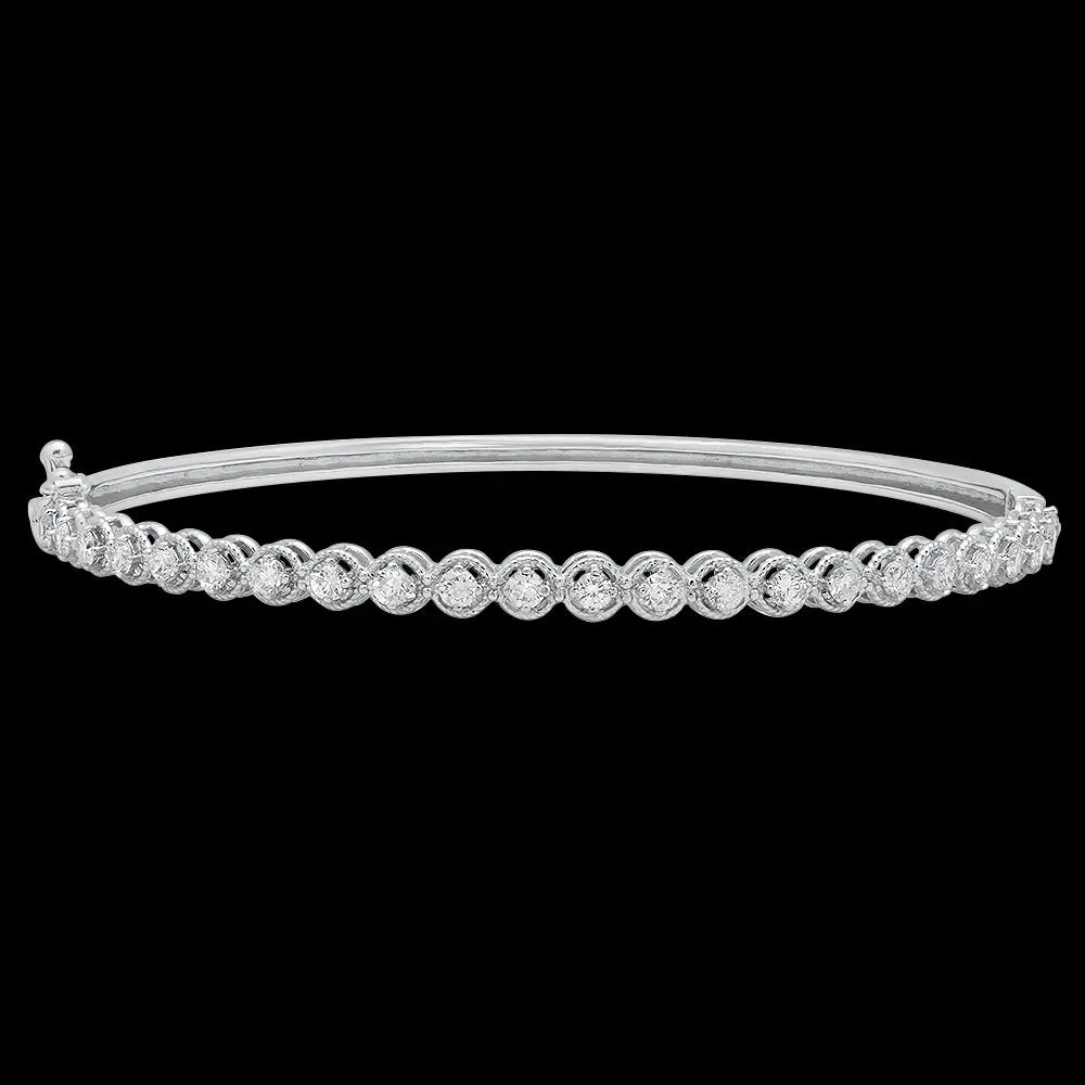 Sensational Diamond Bangle