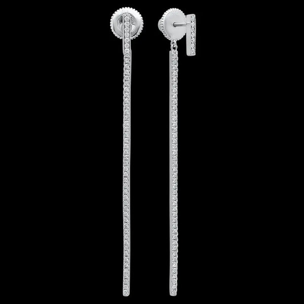 Long-lasting Bar Diamond Earrings - Dana Seng Jewelry Collection