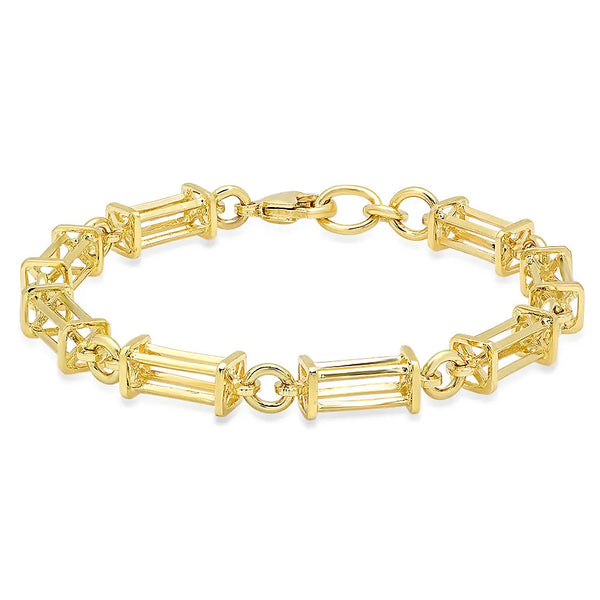 Custom-made Gold Chain Bracelet - Dana Seng Jewelry Collection