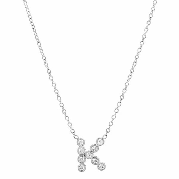 DSJ's Signature Meaningful Birthstone & Initial Necklace - Dana Seng Jewelry Collection