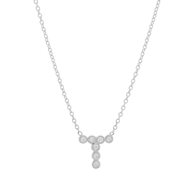DSJ's Signature Meaningful Birthstone & Initial Necklace - Dana Seng Jewelry Collection