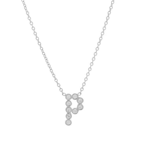 DSJ's Signature Meaningful Birthstone & Initial Necklace - Dana Seng Jewelry Collection