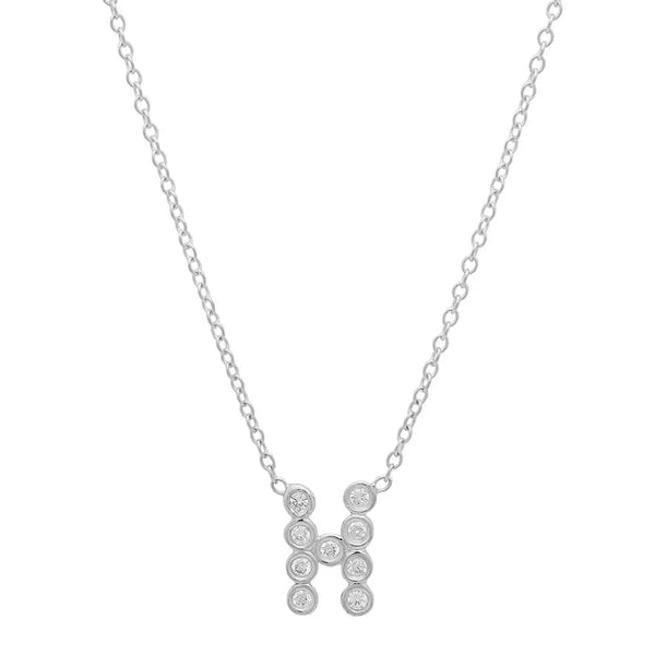 DSJ's Signature Meaningful Birthstone & Initial Necklace - Dana Seng Jewelry Collection