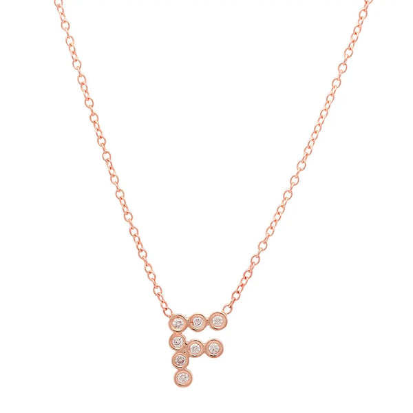 DSJ's Signature Meaningful Birthstone & Initial Necklace - Dana Seng Jewelry Collection