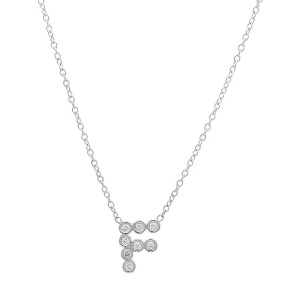 DSJ's Signature Meaningful Birthstone & Initial Necklace - Dana Seng Jewelry Collection