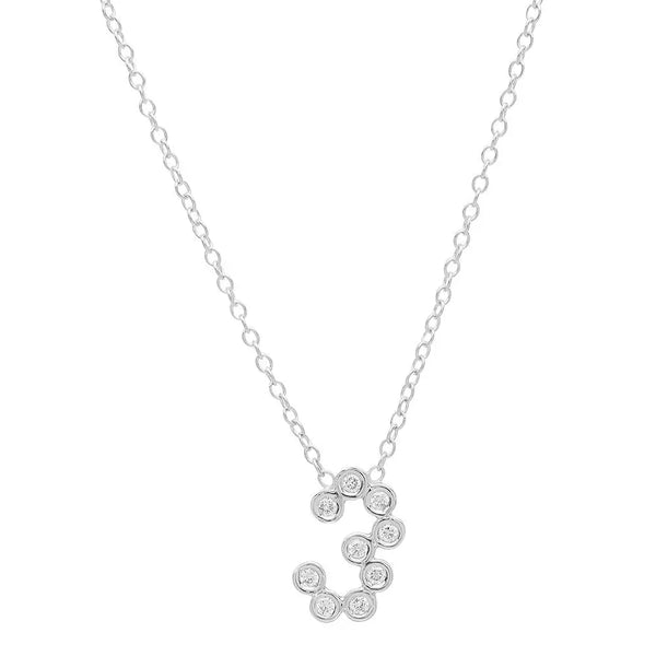 DSJ's Signature Meaningful Number & Birthstone Necklace - Dana Seng Jewelry Collection