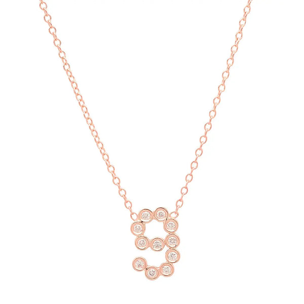 DSJ's Signature Meaningful Number & Birthstone Necklace - Dana Seng Jewelry Collection