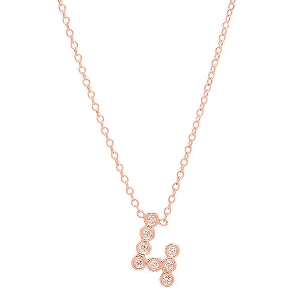 DSJ's Signature Meaningful Number & Birthstone Necklace - Dana Seng Jewelry Collection