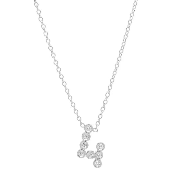 DSJ's Signature Meaningful Number & Birthstone Necklace - Dana Seng Jewelry Collection