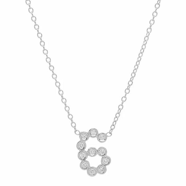 DSJ's Signature Meaningful Number & Birthstone Necklace - Dana Seng Jewelry Collection