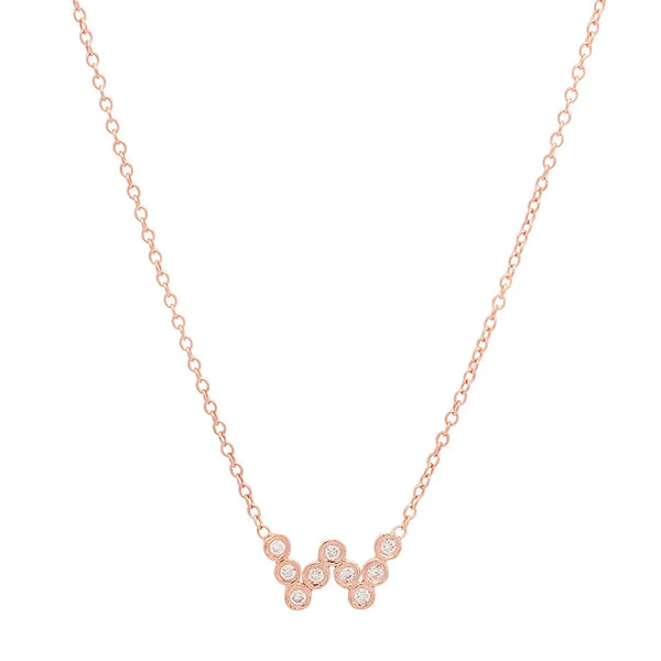DSJ's Signature Meaningful Birthstone & Initial Necklace - Dana Seng Jewelry Collection