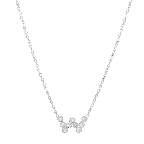 DSJ's Signature Meaningful Birthstone & Initial Necklace - Dana Seng Jewelry Collection