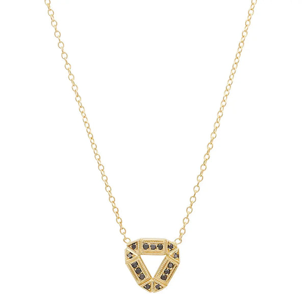 Open Triangle Diamond Necklace - Dana Seng Jewelry Collection