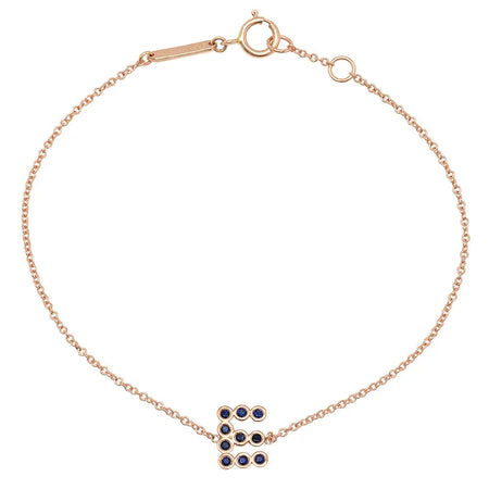 DSJ's Signature Meaningful Birthstone Heart Bracelet