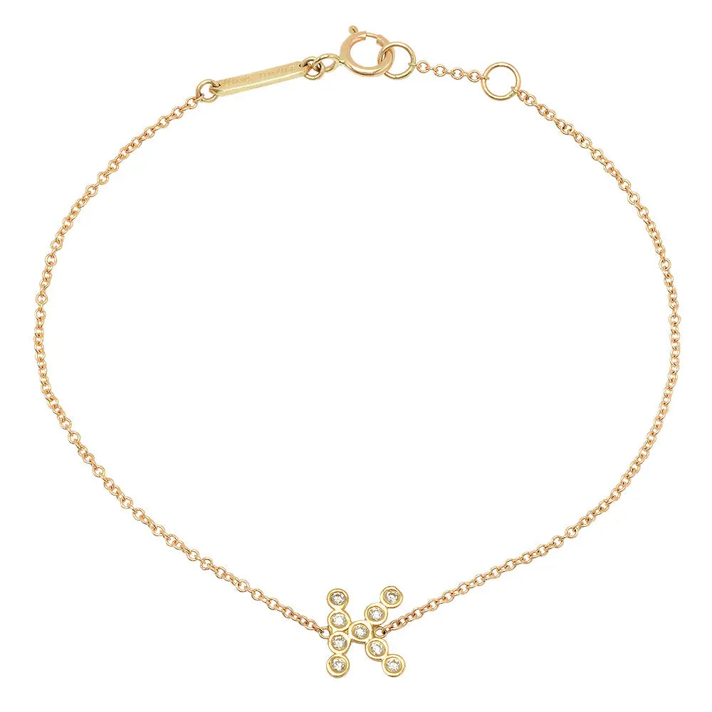 DSJ's Signature Meaningful Birthstone & Initial Bracelet