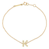 DSJ's Signature Meaningful Birthstone & Initial Bracelet - Dana Seng Jewelry Collection