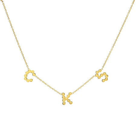 DSJ's Signature Meaningful Gold "MOM" Necklace