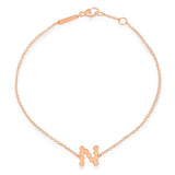 DSJ's Signature Meaningful Gold Initial Bracelet - Dana Seng Jewelry Collection