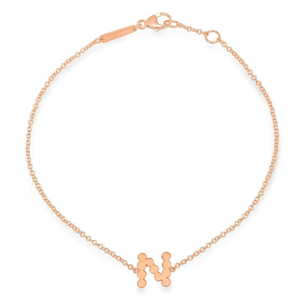 DSJ's Signature Meaningful Gold Initial Bracelet - Dana Seng Jewelry Collection