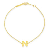 DSJ's Signature Meaningful Gold Initial Bracelet - Dana Seng Jewelry Collection