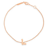 DSJ's Signature Meaningful Gold Initial Bracelet - Dana Seng Jewelry Collection
