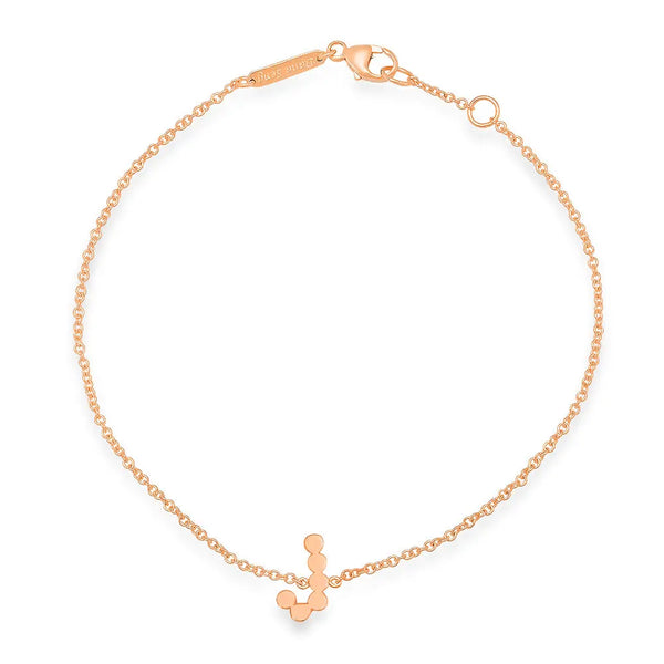 DSJ's Signature Meaningful Gold Initial Bracelet - Dana Seng Jewelry Collection