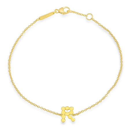 DSJ's Signature Meaningful Birthstone & Initial Bracelet