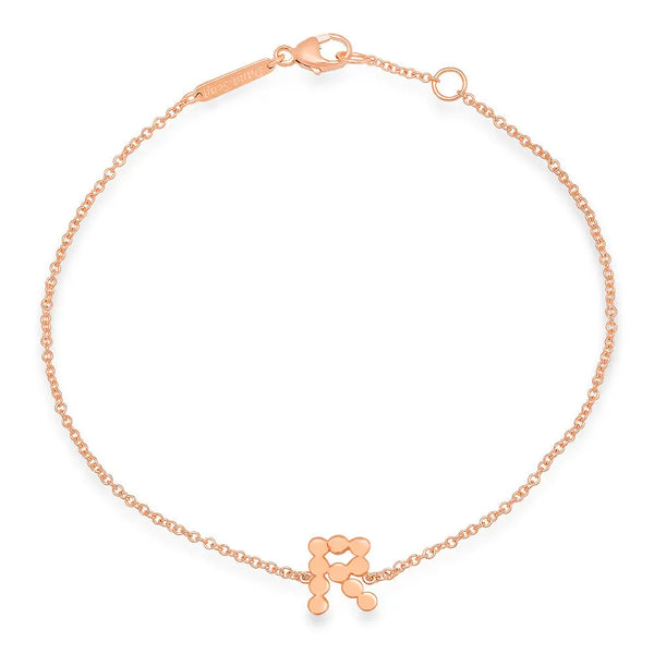 DSJ's Signature Meaningful Gold Initial Bracelet - Dana Seng Jewelry Collection