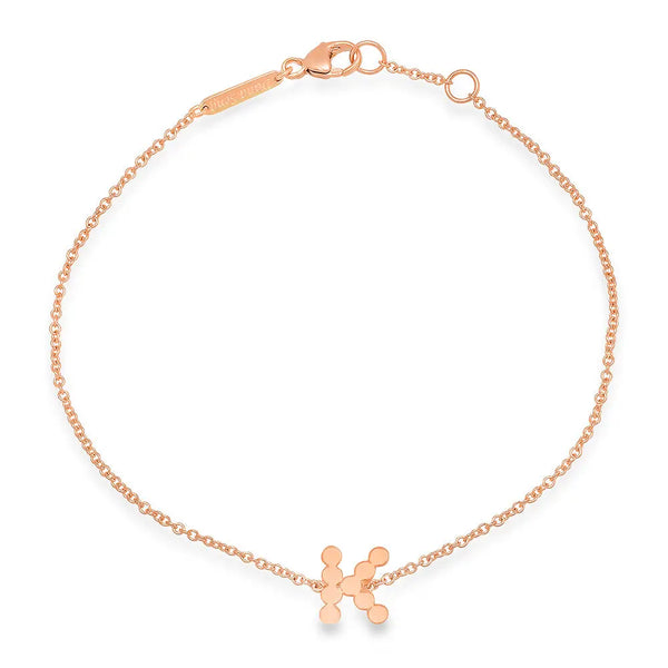 DSJ's Signature Meaningful Gold Initial Bracelet - Dana Seng Jewelry Collection