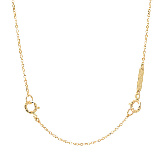 14K Gold Necklace Chain Extender 
