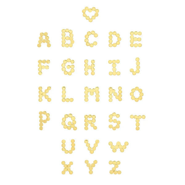 DSJ's Signature Meaningful Multi Gold Initial Necklace - Dana Seng Jewelry Collection