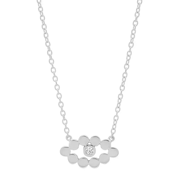 Evil Eye Diamond Necklace - Dana Seng Jewelry Collection