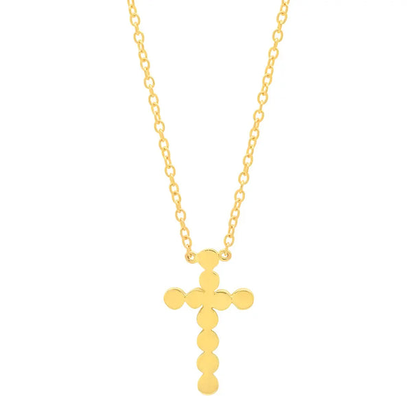 Magic Gold Cross Necklace - Dana Seng Jewelry Collection