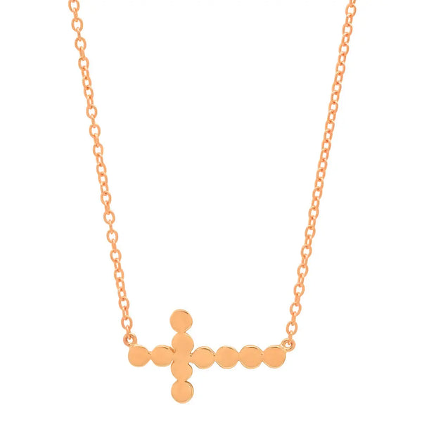 Magic Gold Cross Necklace - Dana Seng Jewelry Collection