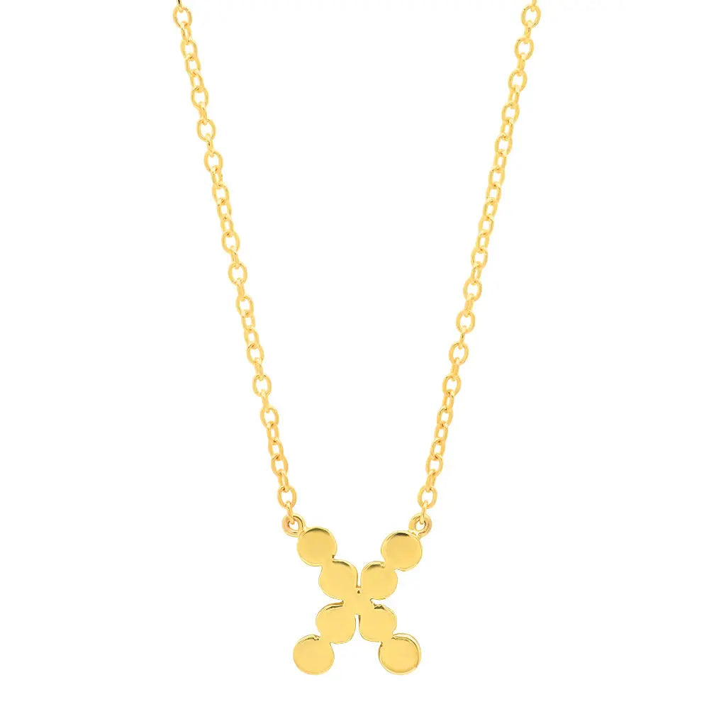 DSJ's Signature Meaningful Gold Initial Necklace
