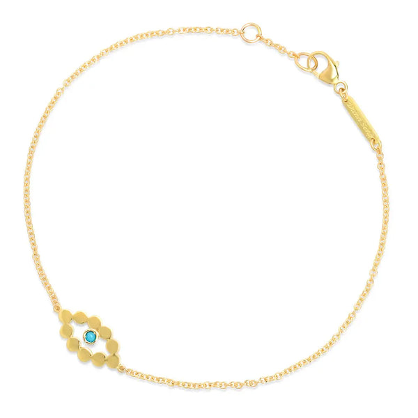Evil Eye Birthstone Bracelet - Dana Seng Jewelry Collection